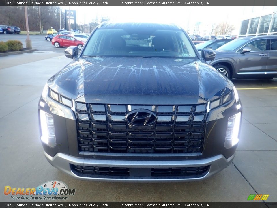 2023 Hyundai Palisade Limited AWD Moonlight Cloud / Black Photo #8