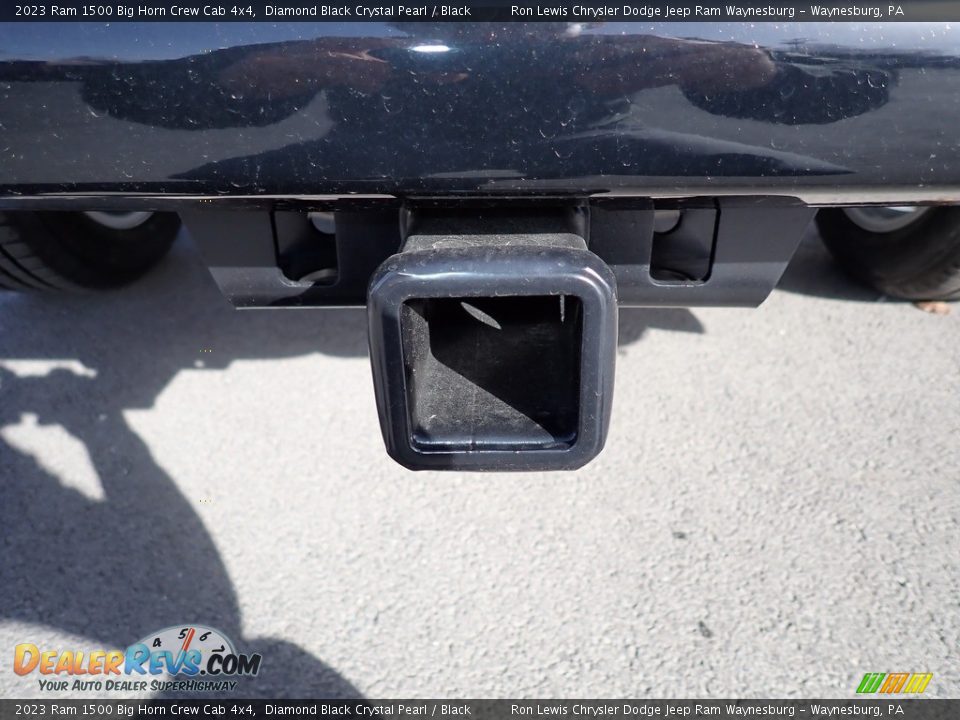 2023 Ram 1500 Big Horn Crew Cab 4x4 Diamond Black Crystal Pearl / Black Photo #6