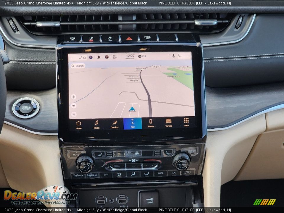 Navigation of 2023 Jeep Grand Cherokee Limited 4x4 Photo #13