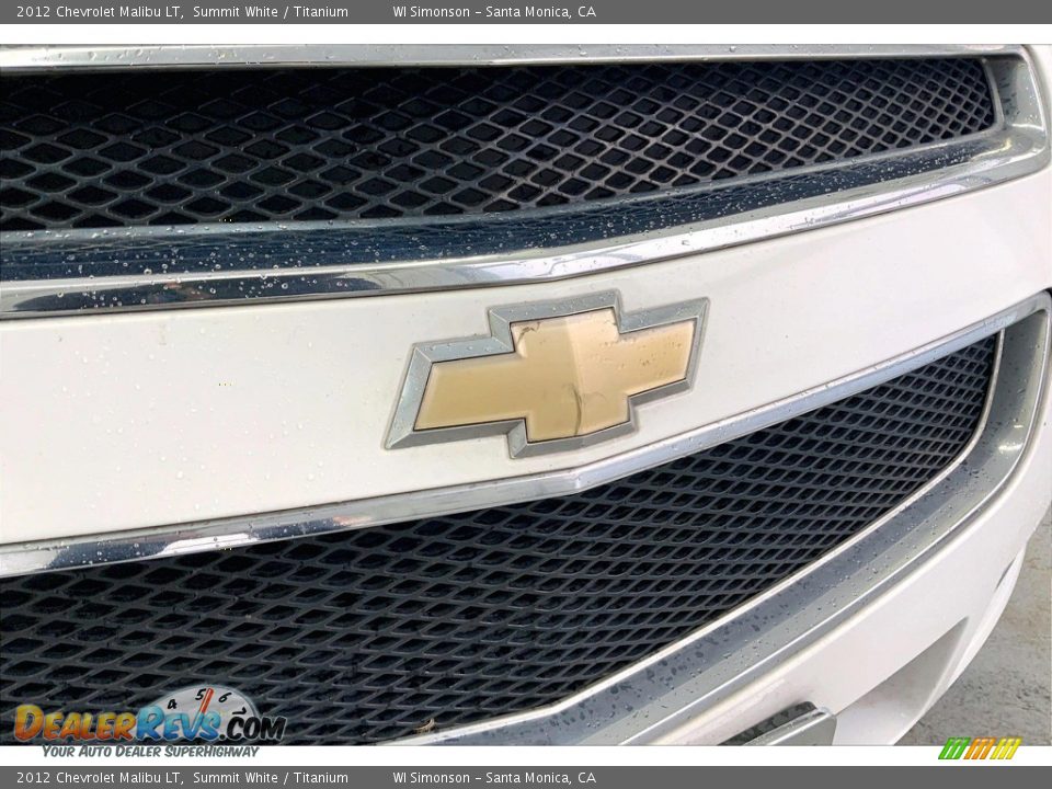 2012 Chevrolet Malibu LT Summit White / Titanium Photo #28
