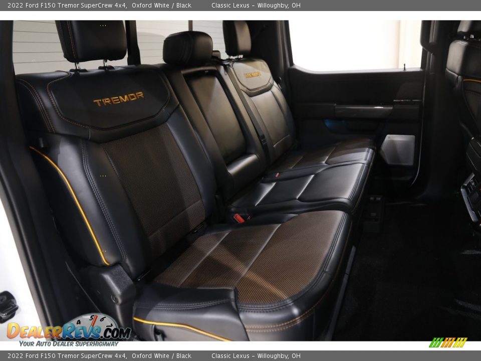 Rear Seat of 2022 Ford F150 Tremor SuperCrew 4x4 Photo #22