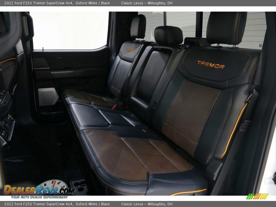 Rear Seat of 2022 Ford F150 Tremor SuperCrew 4x4 Photo #23