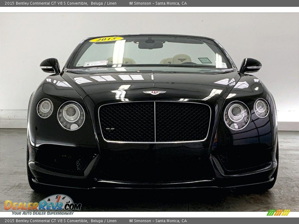 2015 Bentley Continental GT V8 S Convertible Beluga / Linen Photo #2