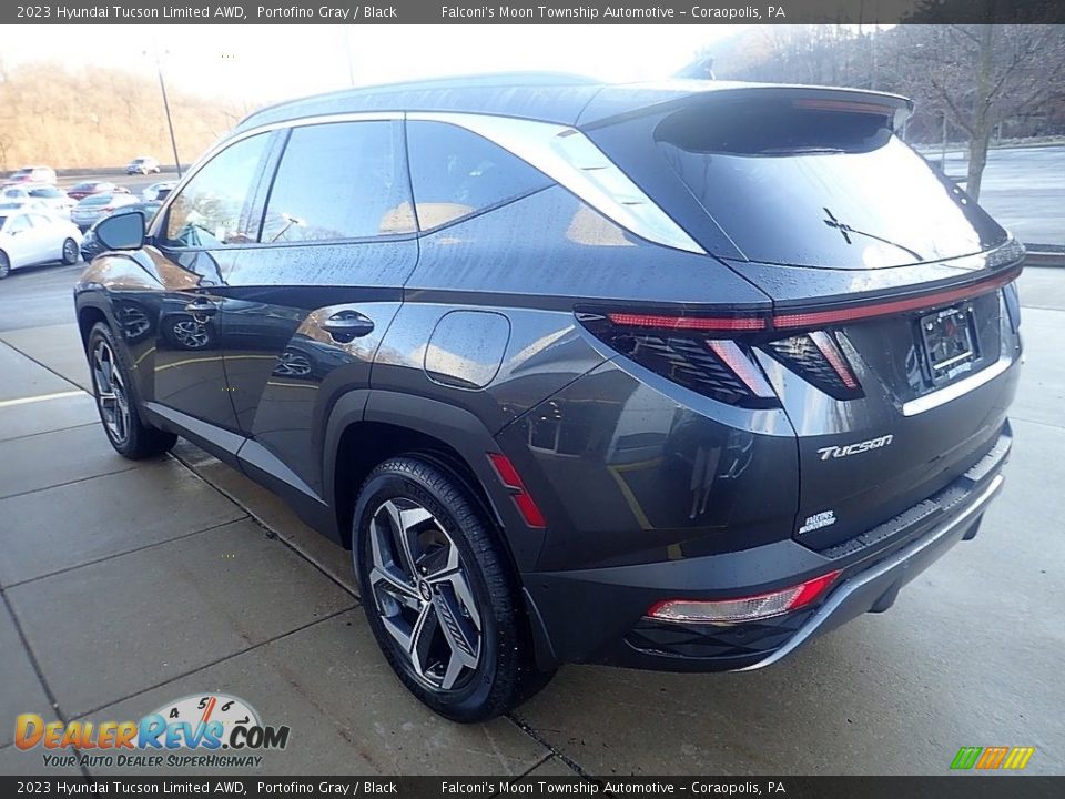 2023 Hyundai Tucson Limited AWD Portofino Gray / Black Photo #5