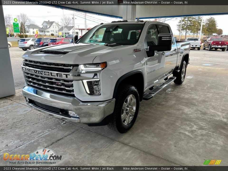 2023 Chevrolet Silverado 2500HD LTZ Crew Cab 4x4 Summit White / Jet Black Photo #2