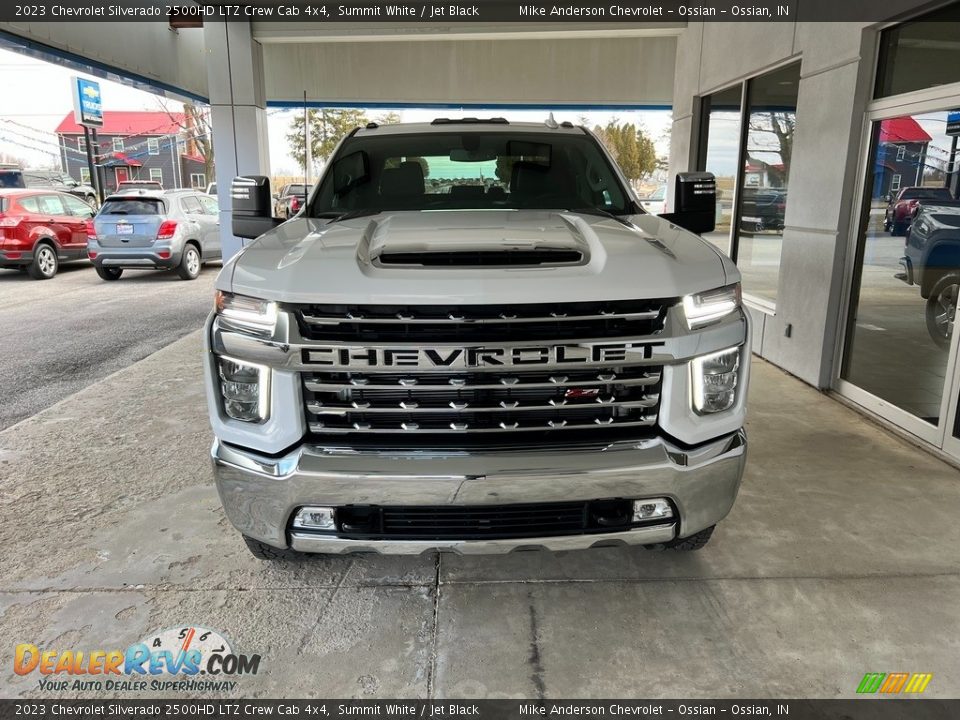 2023 Chevrolet Silverado 2500HD LTZ Crew Cab 4x4 Summit White / Jet Black Photo #3