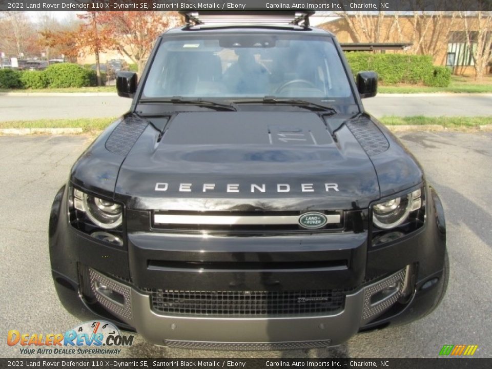 Santorini Black Metallic 2022 Land Rover Defender 110 X-Dynamic SE Photo #5