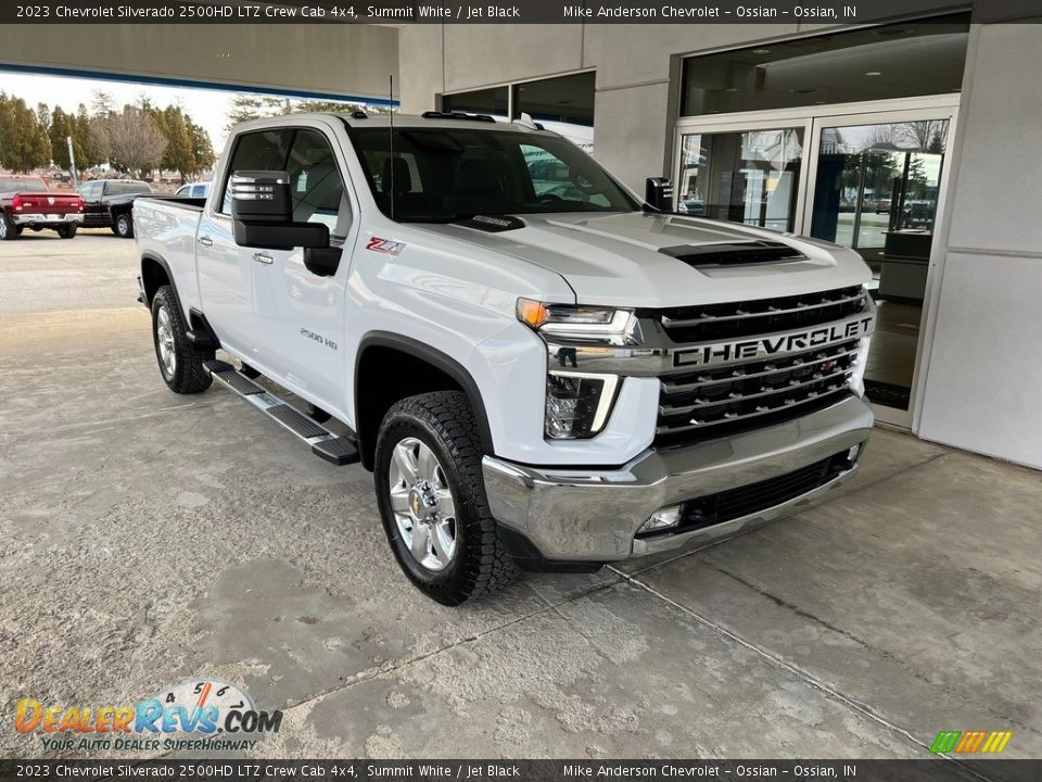 2023 Chevrolet Silverado 2500HD LTZ Crew Cab 4x4 Summit White / Jet Black Photo #5