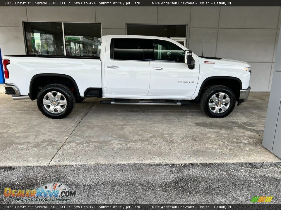 2023 Chevrolet Silverado 2500HD LTZ Crew Cab 4x4 Summit White / Jet Black Photo #6