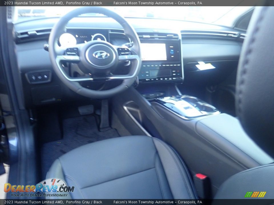 2023 Hyundai Tucson Limited AWD Portofino Gray / Black Photo #13