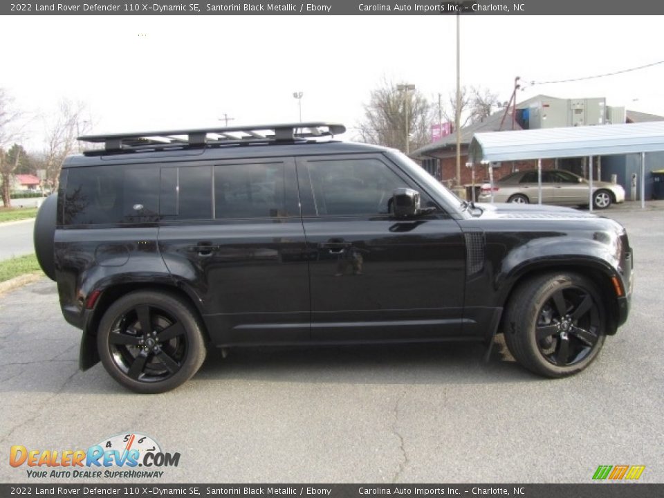 Santorini Black Metallic 2022 Land Rover Defender 110 X-Dynamic SE Photo #11