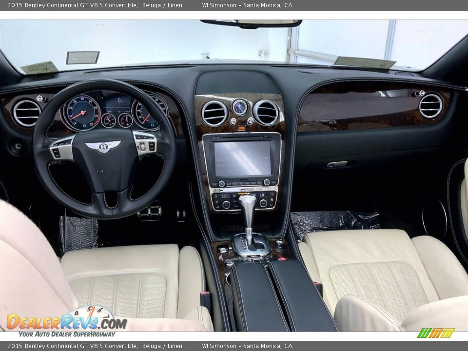 Front Seat of 2015 Bentley Continental GT V8 S Convertible Photo #14
