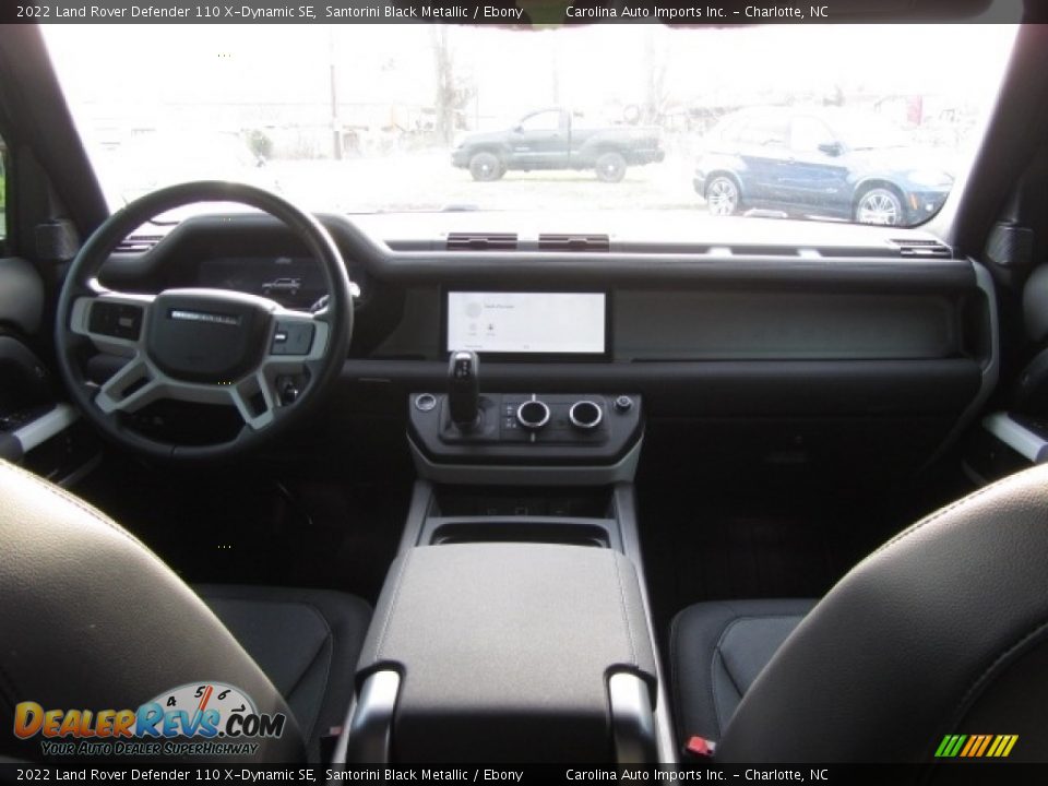 2022 Land Rover Defender 110 X-Dynamic SE Santorini Black Metallic / Ebony Photo #13