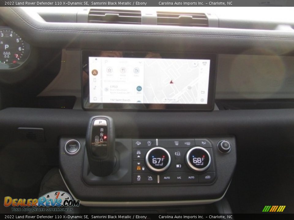 2022 Land Rover Defender 110 X-Dynamic SE Santorini Black Metallic / Ebony Photo #16