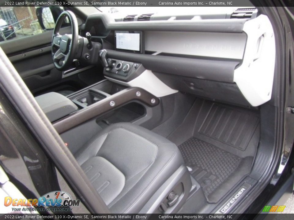 2022 Land Rover Defender 110 X-Dynamic SE Santorini Black Metallic / Ebony Photo #22