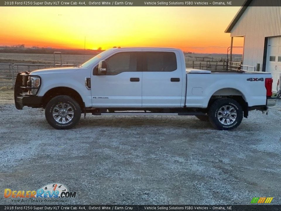 Oxford White 2018 Ford F250 Super Duty XLT Crew Cab 4x4 Photo #1