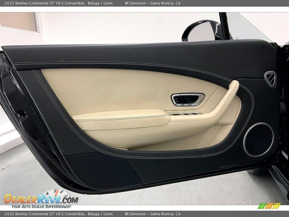 Door Panel of 2015 Bentley Continental GT V8 S Convertible Photo #24