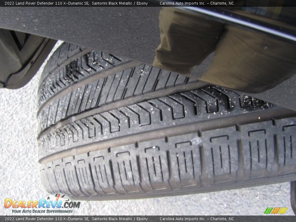 2022 Land Rover Defender 110 X-Dynamic SE Santorini Black Metallic / Ebony Photo #27