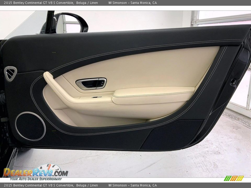 Door Panel of 2015 Bentley Continental GT V8 S Convertible Photo #25