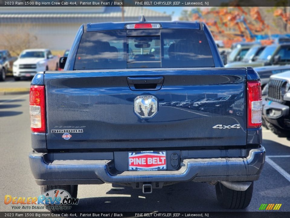 2023 Ram 1500 Big Horn Crew Cab 4x4 Patriot Blue Pearl / Black Photo #6