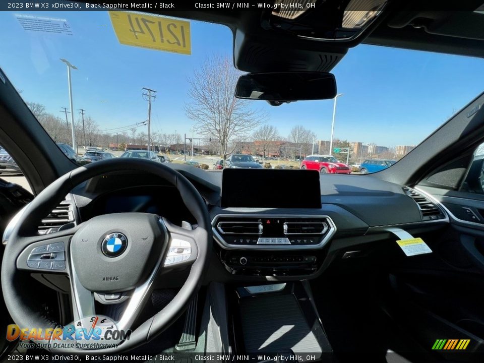 2023 BMW X3 xDrive30i Black Sapphire Metallic / Black Photo #11