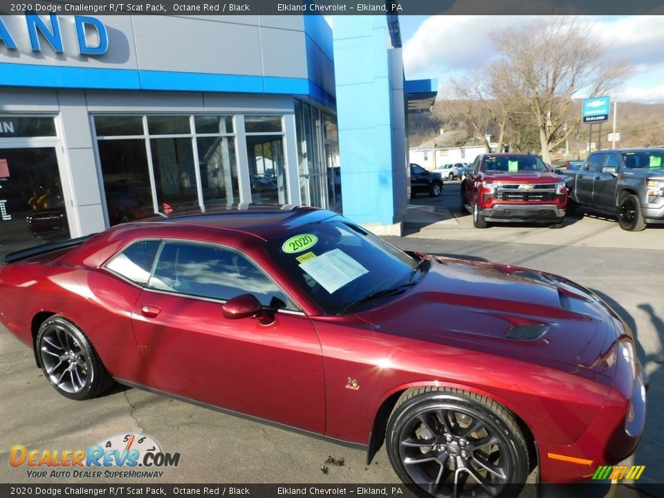 2020 Dodge Challenger R/T Scat Pack Octane Red / Black Photo #2