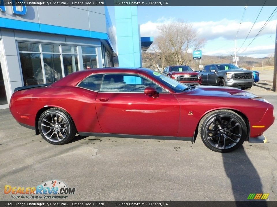 2020 Dodge Challenger R/T Scat Pack Octane Red / Black Photo #4