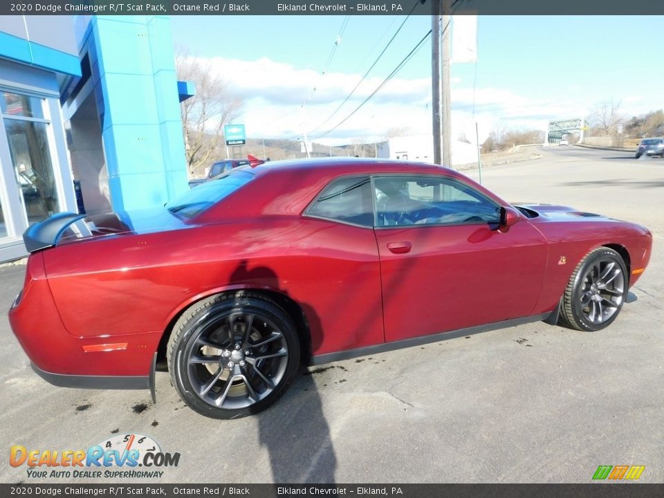 2020 Dodge Challenger R/T Scat Pack Octane Red / Black Photo #5