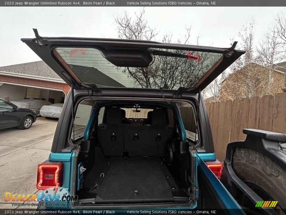 2020 Jeep Wrangler Unlimited Rubicon 4x4 Bikini Pearl / Black Photo #10