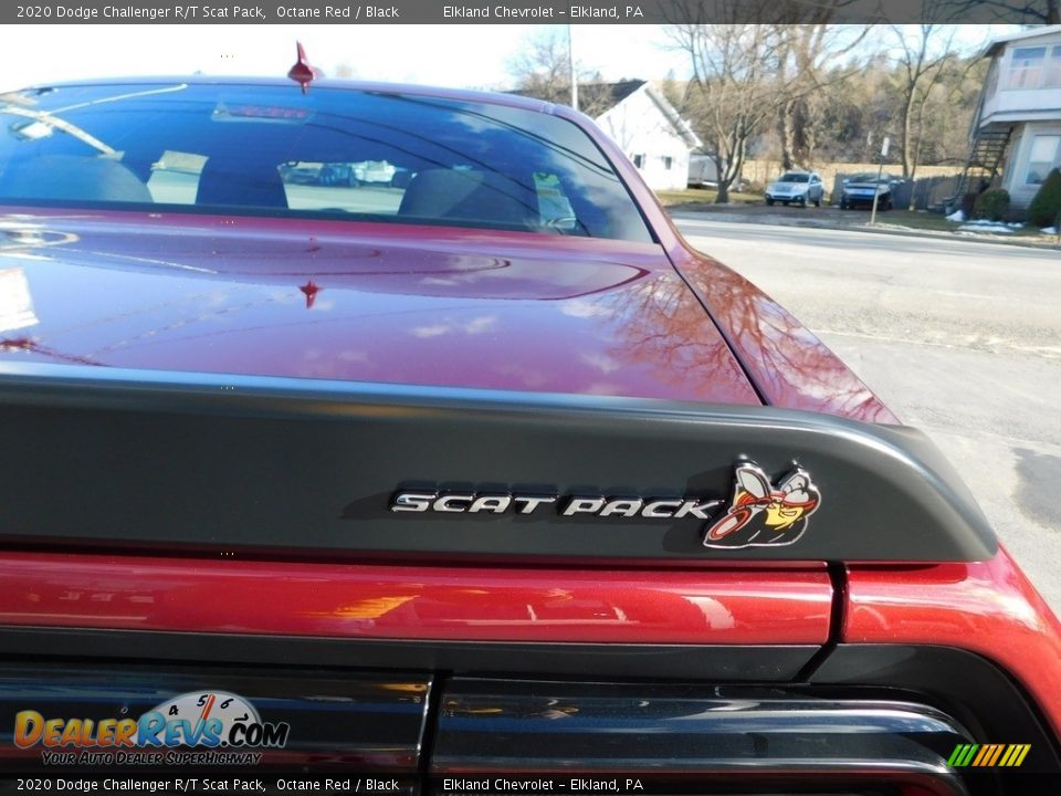 2020 Dodge Challenger R/T Scat Pack Octane Red / Black Photo #8