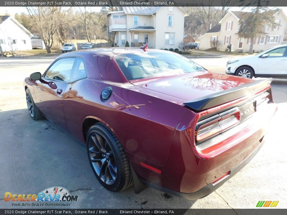 2020 Dodge Challenger R/T Scat Pack Octane Red / Black Photo #9