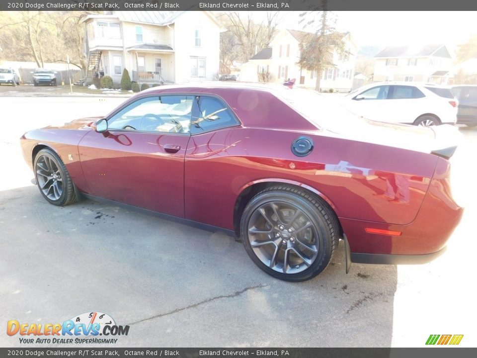 2020 Dodge Challenger R/T Scat Pack Octane Red / Black Photo #11