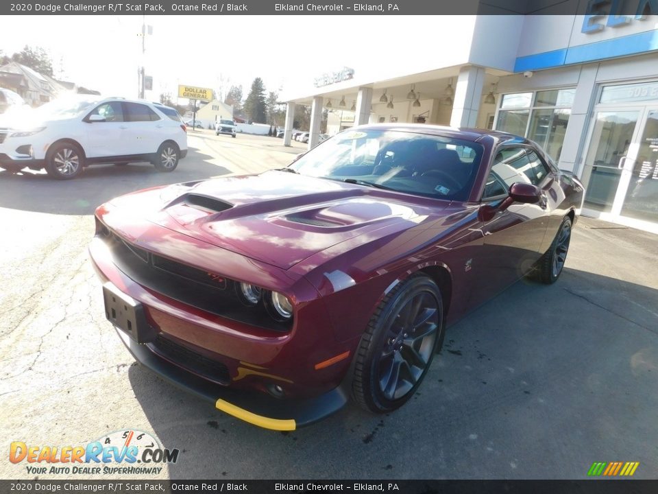 2020 Dodge Challenger R/T Scat Pack Octane Red / Black Photo #12