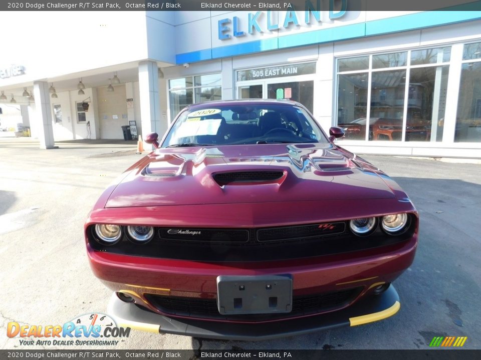 2020 Dodge Challenger R/T Scat Pack Octane Red / Black Photo #13