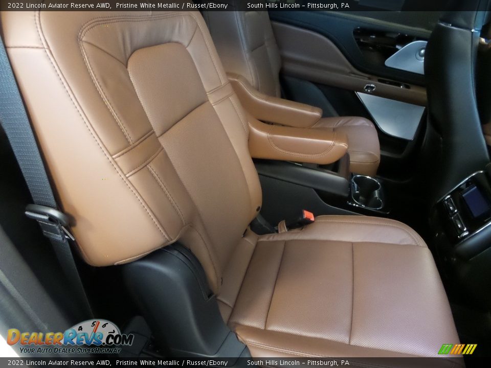 Rear Seat of 2022 Lincoln Aviator Reserve AWD Photo #12