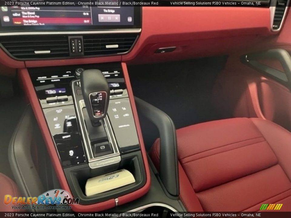 Controls of 2023 Porsche Cayenne Platinum Edition Photo #3