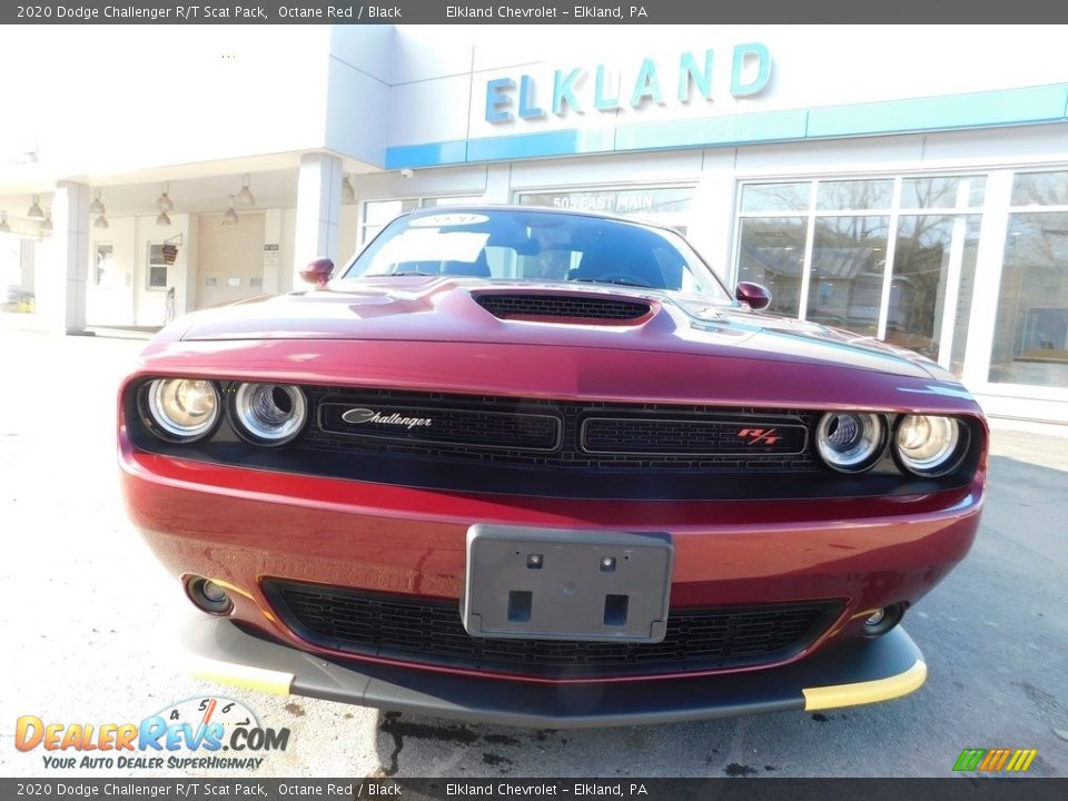 2020 Dodge Challenger R/T Scat Pack Octane Red / Black Photo #14