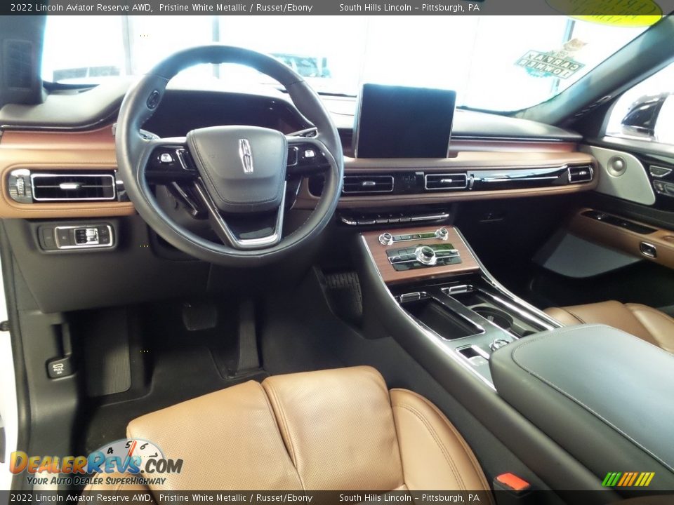 Russet/Ebony Interior - 2022 Lincoln Aviator Reserve AWD Photo #18