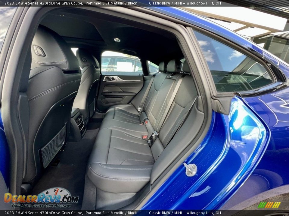 Rear Seat of 2023 BMW 4 Series 430i xDrive Gran Coupe Photo #5