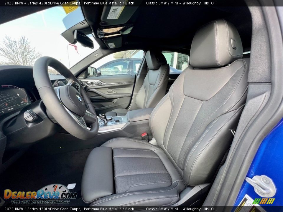 Front Seat of 2023 BMW 4 Series 430i xDrive Gran Coupe Photo #8