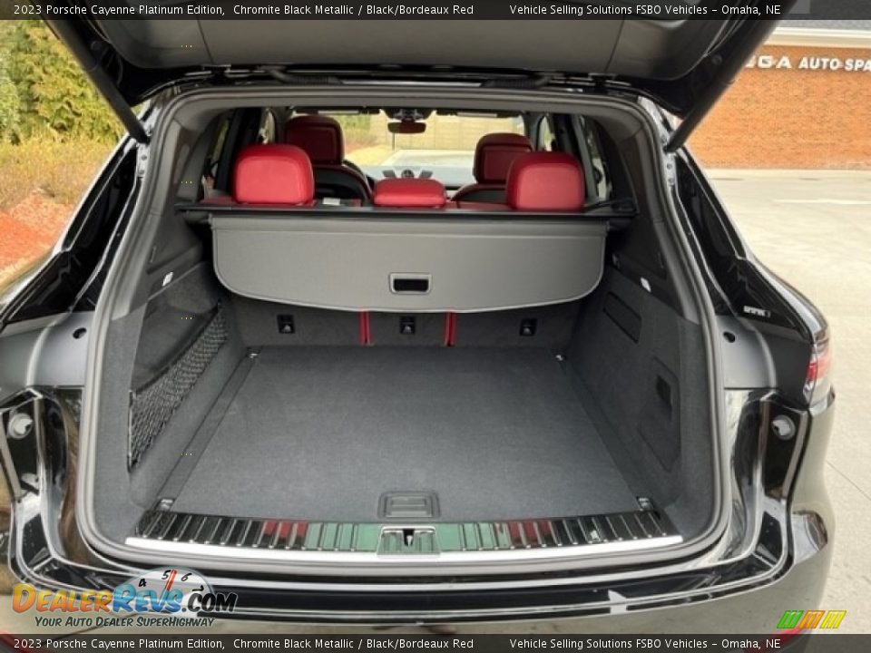 2023 Porsche Cayenne Platinum Edition Trunk Photo #16