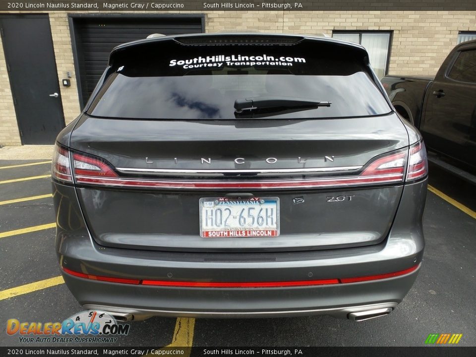 2020 Lincoln Nautilus Standard Magnetic Gray / Cappuccino Photo #3