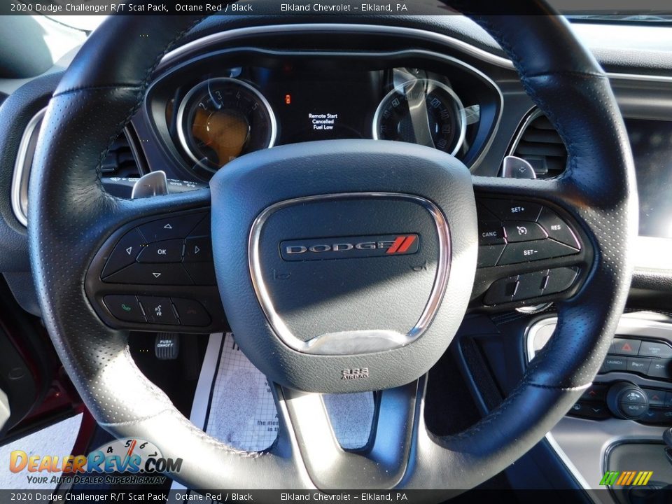 2020 Dodge Challenger R/T Scat Pack Octane Red / Black Photo #28