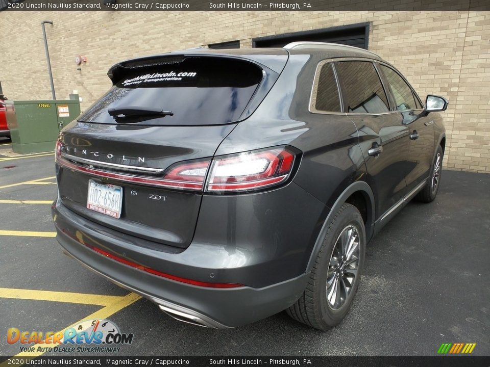 2020 Lincoln Nautilus Standard Magnetic Gray / Cappuccino Photo #4