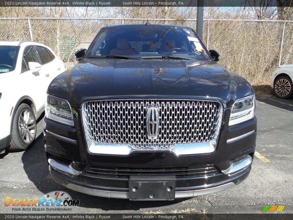 2020 Lincoln Navigator Reserve 4x4 Infinite Black / Russet Photo #3