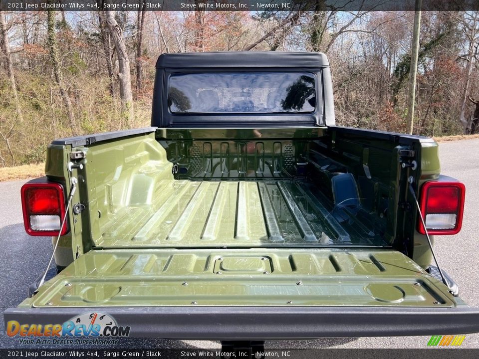 2021 Jeep Gladiator Willys 4x4 Sarge Green / Black Photo #9