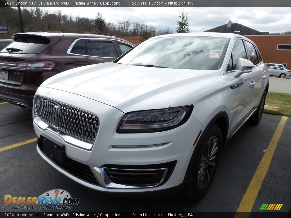 2020 Lincoln Nautilus Standard AWD Pristine White / Cappuccino Photo #1