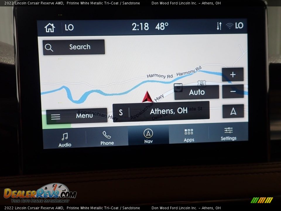 2022 Lincoln Corsair Reserve AWD Pristine White Metallic Tri-Coat / Sandstone Photo #3