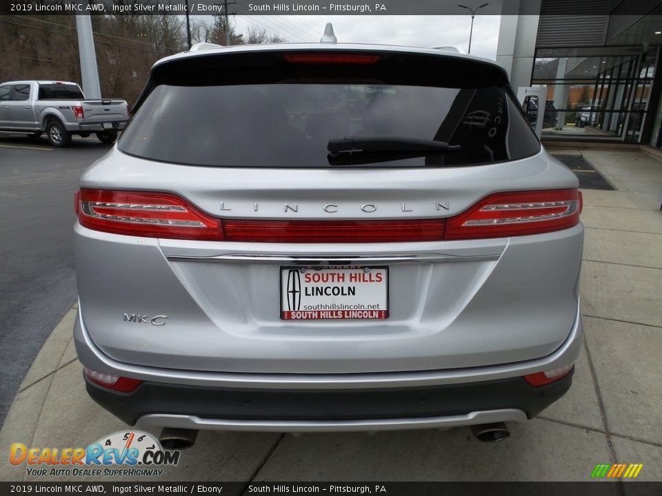 2019 Lincoln MKC AWD Ingot Silver Metallic / Ebony Photo #4