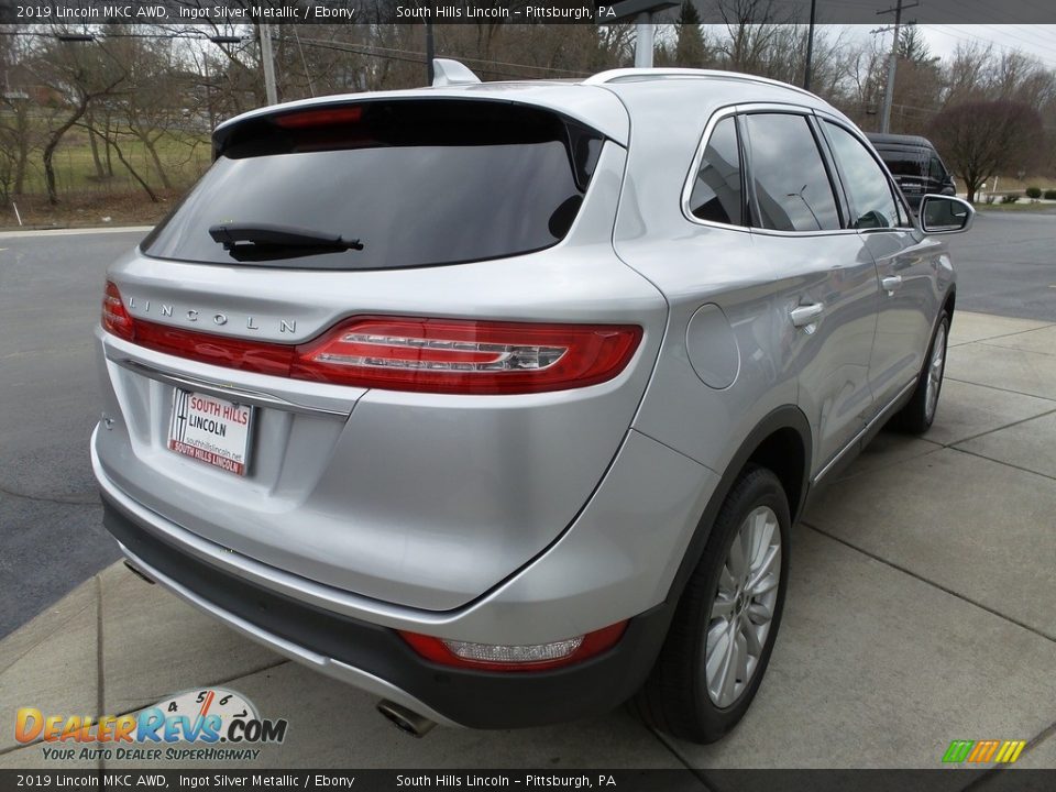 2019 Lincoln MKC AWD Ingot Silver Metallic / Ebony Photo #6